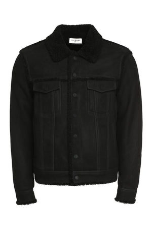 Short sheepskin jacket-0
